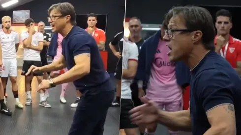 Matías Almeyda advirtió a sus jugadores de no meterse atrás contra el Barcelona y el Sevilla ganó 4 a 1.