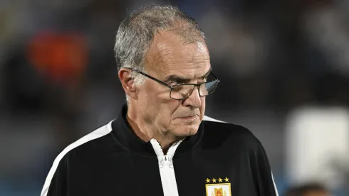 Marcelo Bielsa, entrenador de la Selección de Uruguay.