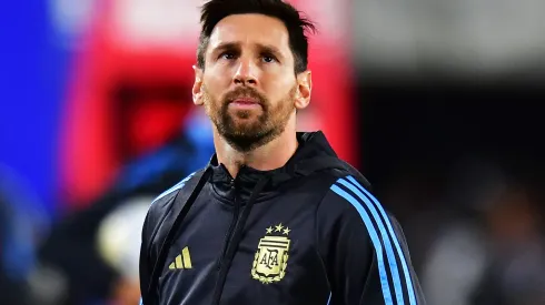 Lionel Messi, delantero de la Selección Argentina.