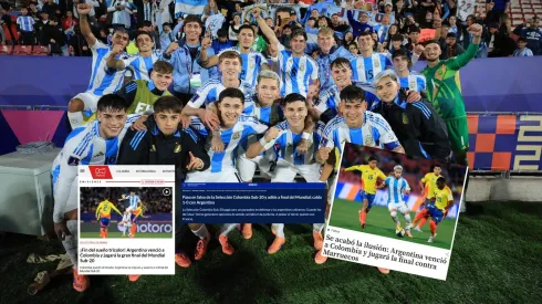 Los medios colombianos expresaron su tristeza por la derrota del Sub 20 con Argentina en la Semifinal del Mundial.