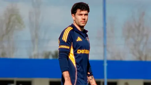 Lucas Blondel, jugador de Boca.
