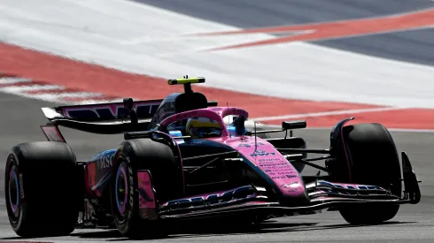 Colapinto durante la primera práctica libre del GP de Austin.