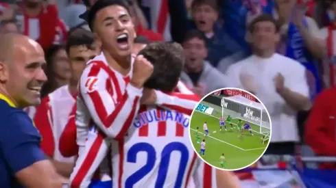 Gol de Thiago Almada en su regreso tras la lesión