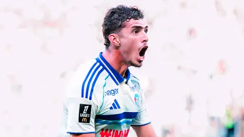 Joaquín Panichelli, delantero argentino de Racing de Estrasburgo.