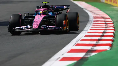 Colapinto en el GP de México.