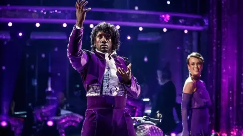 Jimmy Floyd Hasselbaink en su última participación en un reality show.