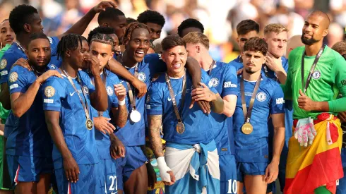 Los jugadores de Chelsea.