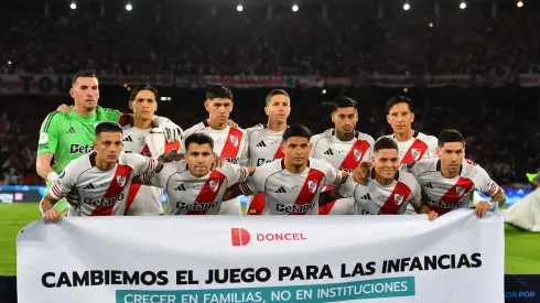 El XI de River en la derrota ante Independiente Rivadavia.