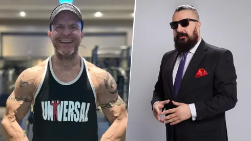 Quique Felman y Álvaro Morales, los periodistas que podrían verse en un ring. 
