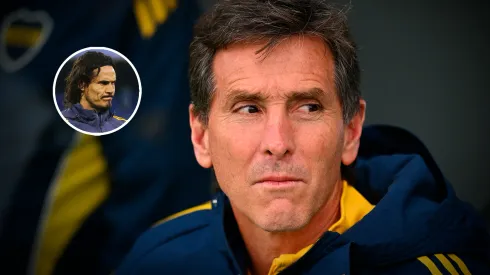 Edinson Cavani no llega al Superclásico y Claudio Úbeda empieza a definir la formación de Boca ante River