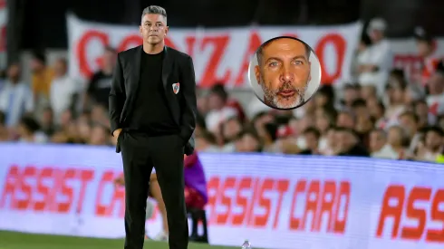 Marcelo Gallardo recibió la confianza de Stefano Di Carlo.