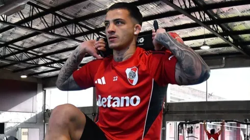 Kevin Castaño, mediocampista de River.