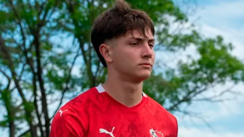 Simón Bodnar, juvenil de Independiente.