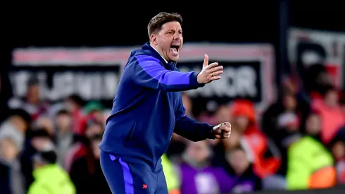 Damián Ayude, entrenador de San Lorenzo.