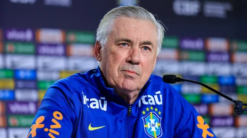 Carlo Ancelotti, DT de la Selección de Brasil.