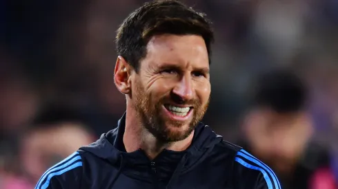 Lionel Messi, delantero de la Selección Argentina.