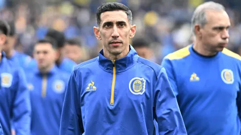Ángel Di María, futbolista de Rosario Central.
