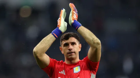 Dibu Martínez, arquero de Aston Villa y la Selección Argentina.