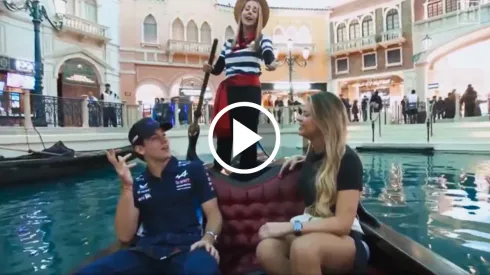 Franco Colapinto junto a Christine GZ