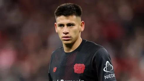 Claudio Echeverri, ex River y actual Bayer Leverkusen, perteneciente a Manchester City.