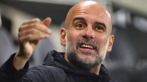 Pep Guardiola, entrenador de Manchester City.
