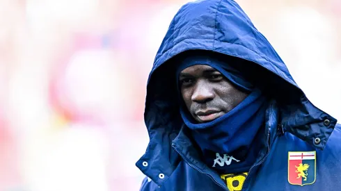 Mario Balotelli en su paso por Genoa.