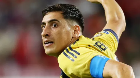 Miguel Merentiel, delantero de Boca.