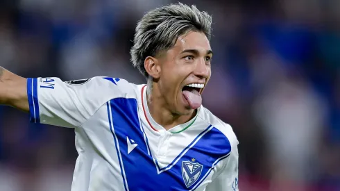 Maher Carrizo, delantero de Vélez.
