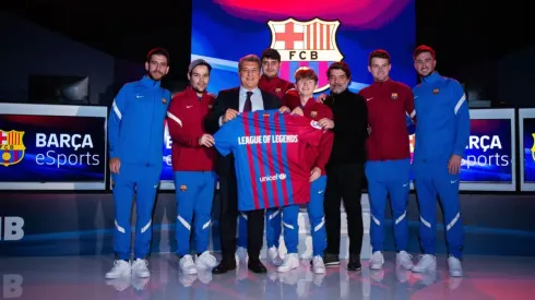 El FC Barcelona presenta a su equipo de League of Legends