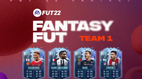 FIFA 22: Este es el Equipo 1 de Fantasy FUT, con Rashford como figura