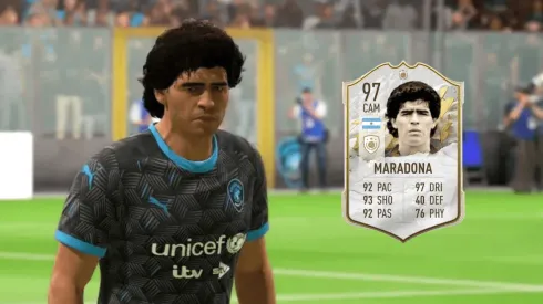 Es oficial: EA Sports retira a Diego Maradona del FIFA 22 Ultimate Team