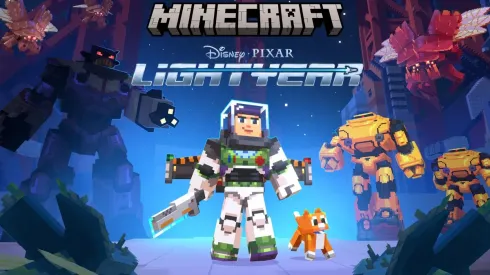 Minecraft anuncia la llegada de Lightyear, su DLC basado en la película de Disney