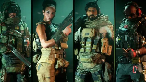 Algunos de los nuevos operadores que se verán en Call of Duty Modern Warfare II.
