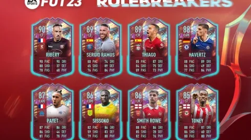 FIFA 23: Salió el Equipo 2 de Rulebreakers con Ribéry, Sergio Ramos, Thiago y más