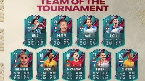 FIFA 23: Messi y Mbappé reciben nuevas cartas en el Team of the Tournament (TOTT)