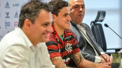 Pedro não teme disputa com Gabigol pelo posto de centroavante do Flamengo