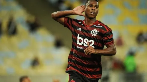 Lucas Silva pode ser emprestado pelo Flamengo – Foto: Alexandre Vidal/Flamengo.
