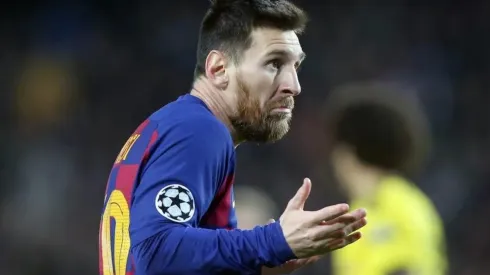 Messi aparenta estar insatisfeito no Barcelona.
