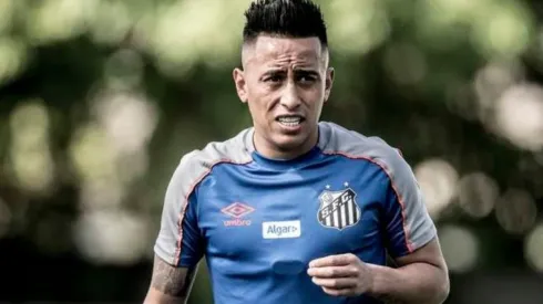Peruano nunca rendeu pelo clube – Foto: Ivan Storti/Santos FC.
