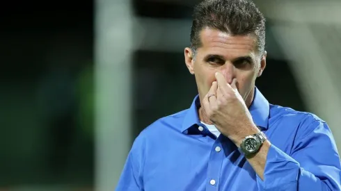 Mancini tenta engatar o time do Corinthians — Foto: Getty Images
