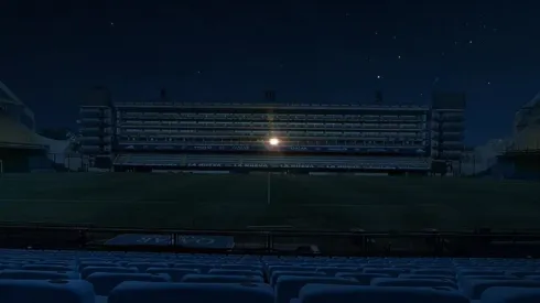 Boca apaga luzes da Bombonera e deixa apenas luz do camarote de Maradona acesa
