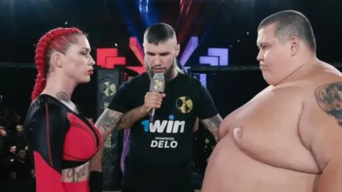 Youtuber de 240 kg foi nocauteado por lutadora de 63 kg