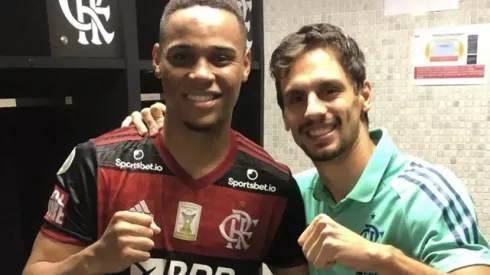 "Ele tem um futuro promissor", elogia Rodrigo Caio sobre Natan no Fla