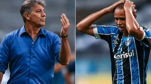 Montagem/Fotos: Lucas Uebel/Grêmio/Divulgação
