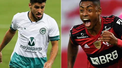 Goiás x Flamengo medem forças nesta segunda-feira (18), em partida válida pelo Brasileirão
