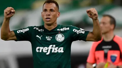 Breno Lopes foi o autor do gol que deu o título da Libertadores ao Palmeiras
