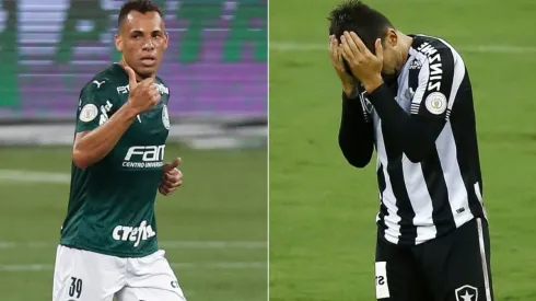 Palmeiras e Botafogo vivem momentos completamente opostos (Créditos: Getty Images)
