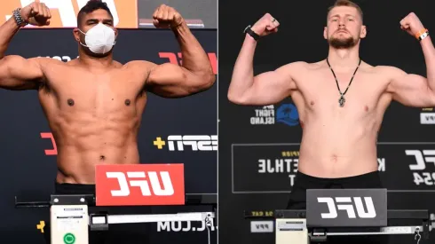 O holandês Alistair Overeem e o russo Alexander Volkov fazem duelo da categoria dos pesos-pesados pelo UFC Vegas 18, sábado, dia 6 (Crédito: Getty Images)