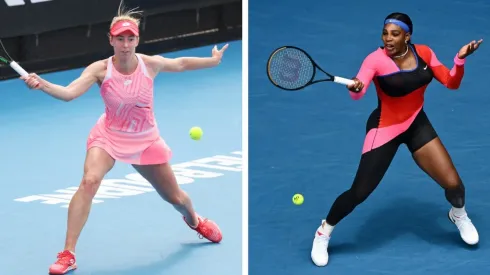 Nina Stojanovic e Serena Williams se enfrentam terça-feira, dia 8, às 21h30,  na próxima rodada do Australian Open (Crédto: Getty Images)
