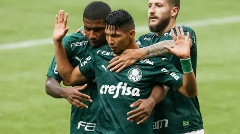 Jogadores do Palmeiras já pensam na partida desta quinta. (Foto: Getty Images)
